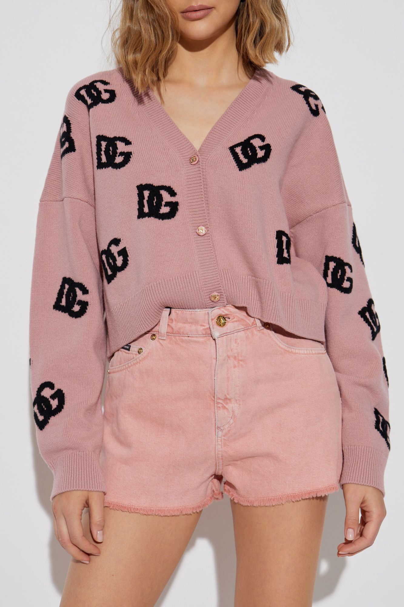 Dolce & Gabbana Cardigan with monogram | Women's Clothing